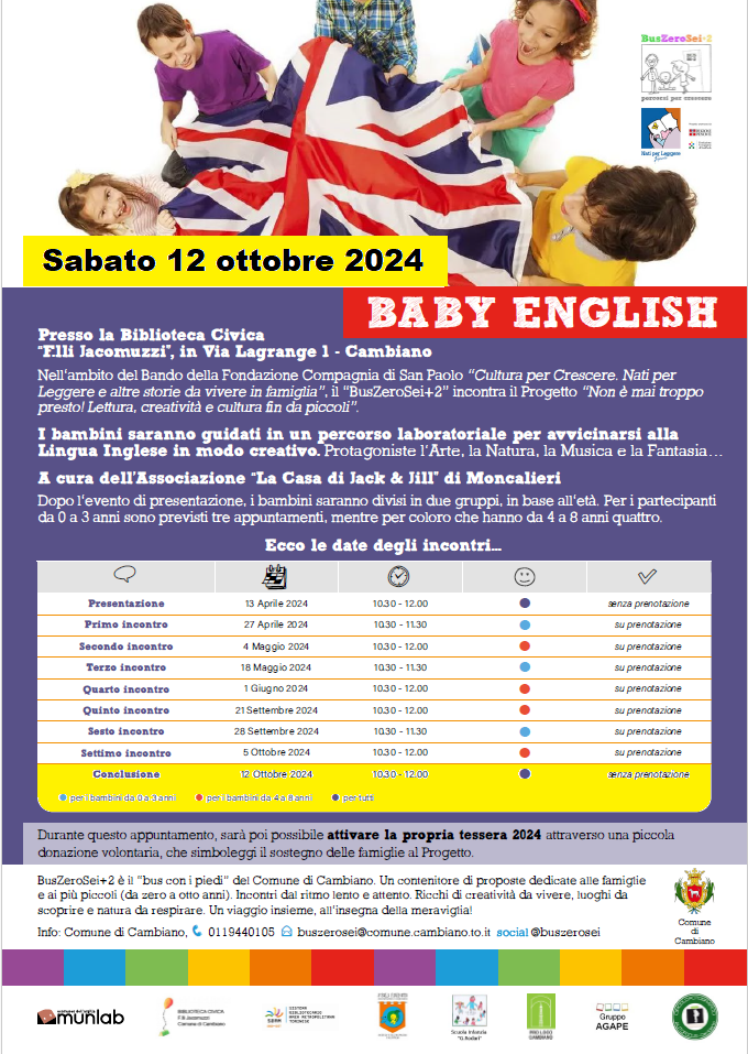 BABY ENGLISH – CONCLUSIONE