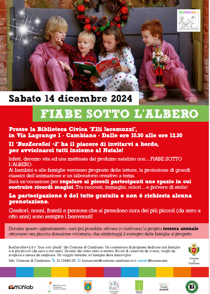 FIABE SOTTO L’ALBERO